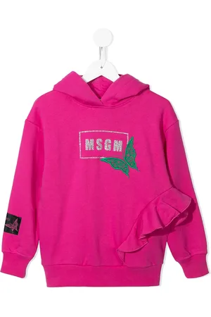 Msgm Hoodie met ruches