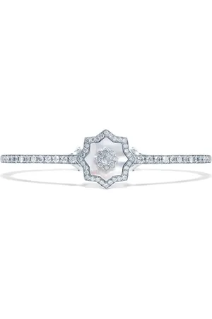 David Morris 18kt witgouden armband
