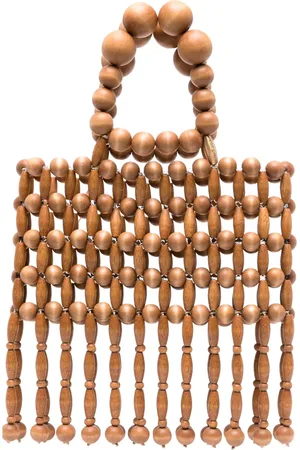 Cult Gaia Clara shopper met kralen