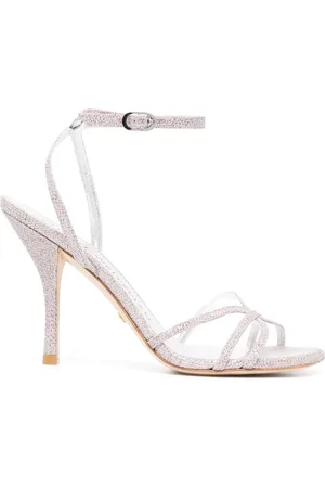 Stuart Weitzman Sandalen met kruisbandjes