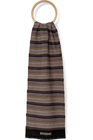 Missoni Sjaal met zigzag patroon