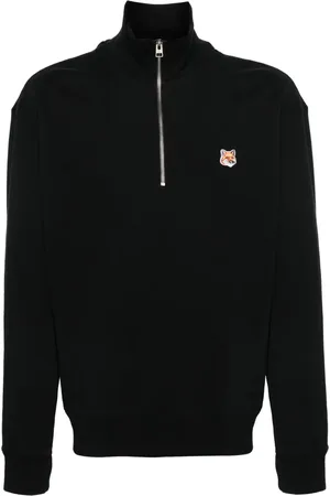 Maison Kitsuné Sweater met vossenkop