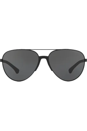 Emporio Armani Zonnebril met piloten montuur