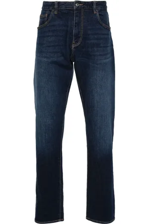 Armani Exchange 5 Pockets jeans met toelopende pijpen