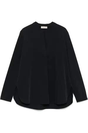 BLANCA Blouse met bandkraag