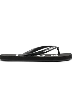Dsquared2 Teenslippers met logoband