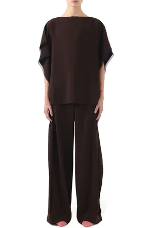 Jason Wu Asymmetrische crêpe blouse