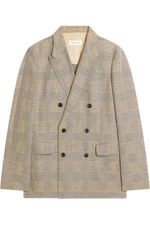 DRIES VAN NOTEN Geruite blazer