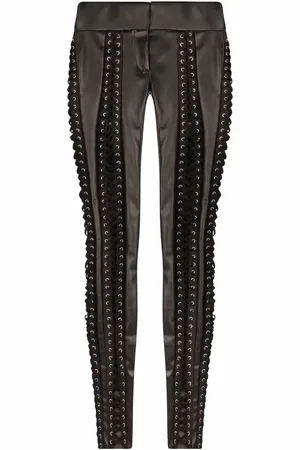 Dolce & Gabbana Broek van imitatieleer