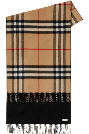 Burberry Geruite kasjmier omkeerbare sjaal
