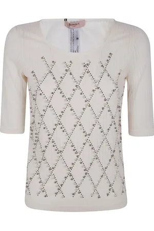 Twin-Set Blouse verfraaid met kralen
