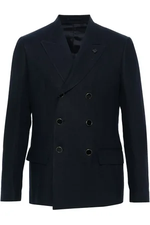 LARDINI Blazer met dubbele rij knopen