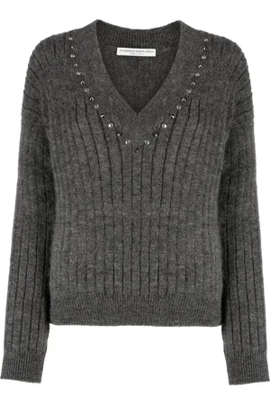 Alessandra Rich Trui verfraaid met studs