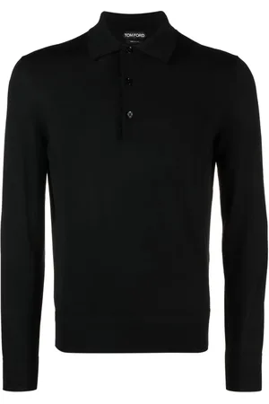 Tom Ford Poloshirt met lange mouwen