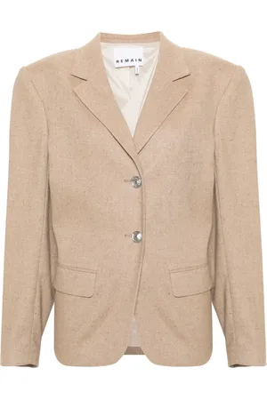 REMAIN Blazer met geplooid detail en textuur