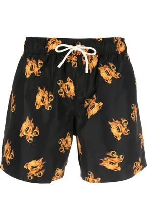 Palm Angels Zwembroek met monogramprint