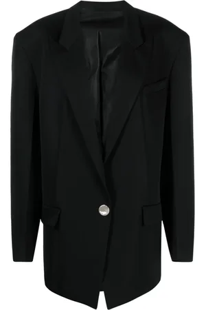 The Attico Blazer van scheerwol