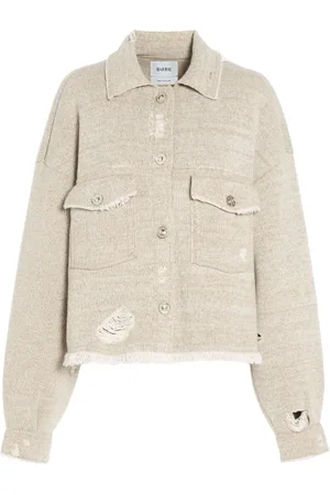 Barrie Denim jack met franje