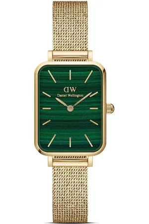 Daniel Wellington Quadro Pressed Evergold horloge
