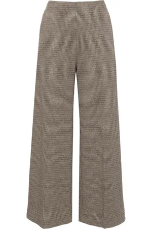 Harris Wharf London Tattersall geruite flared broek