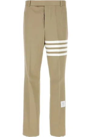 Thom Browne Chino in katoenen keperstof met 4
