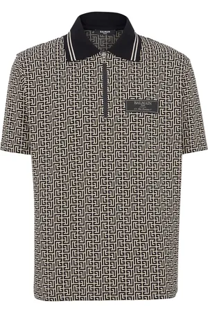 Balmain Poloshirt met monogram