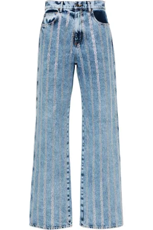 GIUSEPPE DI MORABITO Jeans verfraaid met kristallen