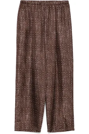 ALYSI Broek met koraalprint