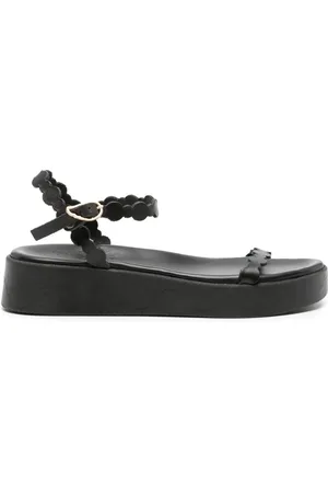 Ancient Greek Sandals Toxo leren sandalen