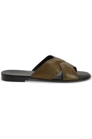 Giuseppe Zanotti Flavio leren sandalen