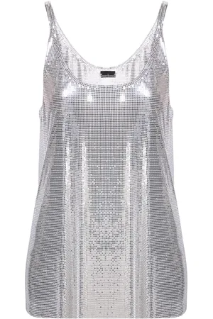 Paco rabanne Metallic tanktop