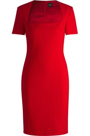 HUGO BOSS Jurk met korte mouwen