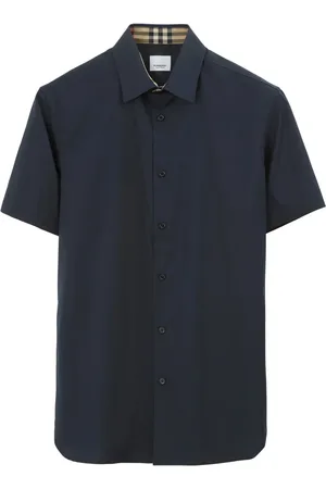 Burberry Overhemd met geborduurd logo
