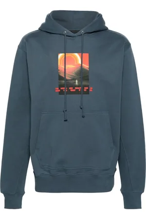 Helmut Lang Katoenen hoodie met print