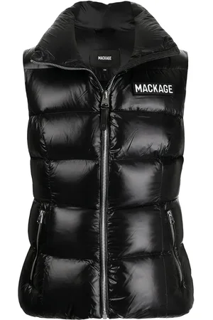 Mackage Gilet met logopatch