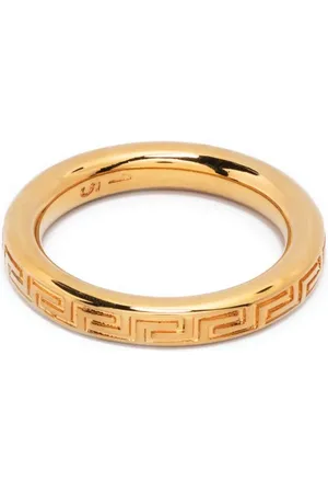 VERSACE Ring met Grieks patroon