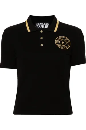 VERSACE Poloshirt met embleem