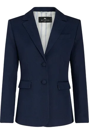 Etro Blazer met enkele rij knopen