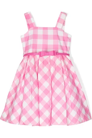 MONNALISA Flared jurk met gingham ruit