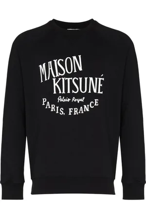 Maison Kitsuné Sweater met logoprint