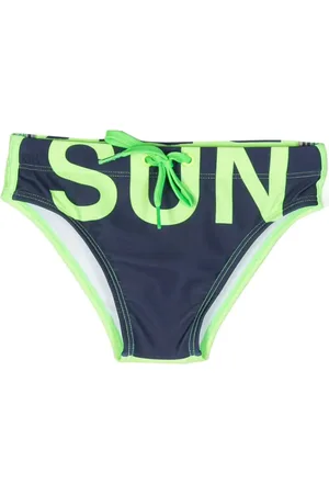 Sundek Zwembroek met logoprint