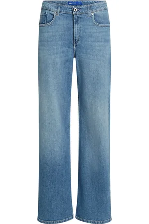 Karl Lagerfeld Mid waist jeans met split