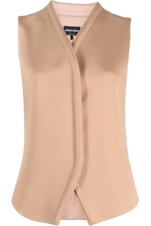 Giorgio Armani Vest met verborgen sluiting