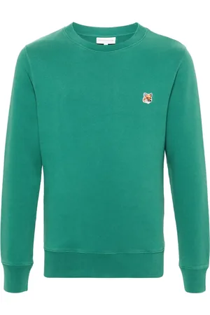 Maison Kitsuné Sweater met vossenkoppatch