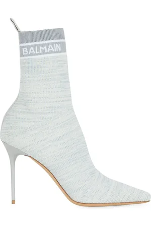 Balmain Skye gebreide enkellaarzen