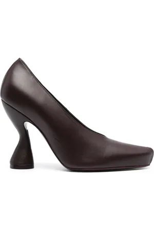 Lanvin Muse leren pumps