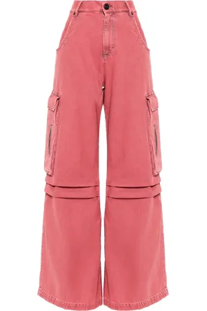 SEMICOUTURE High waist cargo jeans