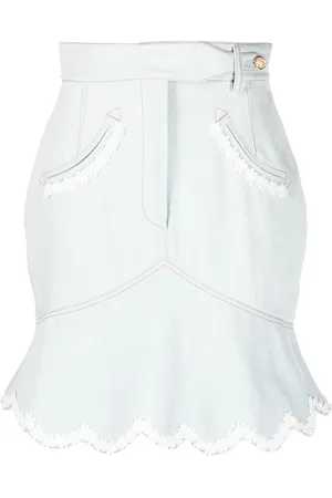 Casablanca Rok met geborduurde bloemen
