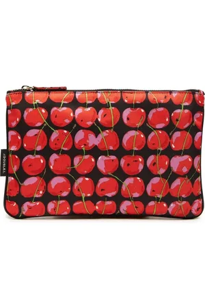 La DoubleJ Clutch met kersenprint