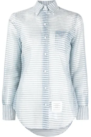 Thom Browne Geruite blouse